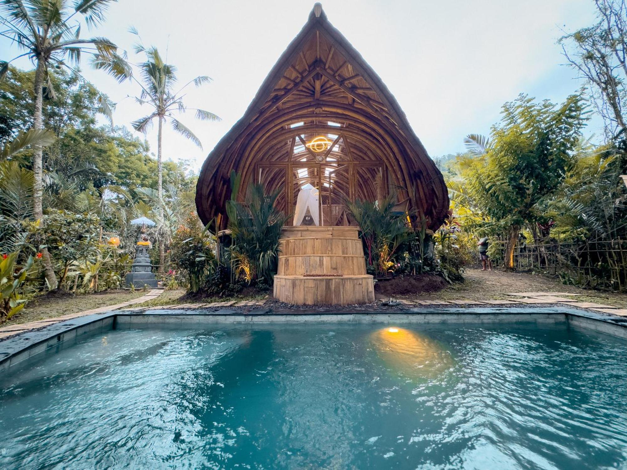 Вилла Bamboo House - Ecobreeze Сидемен Экстерьер фото