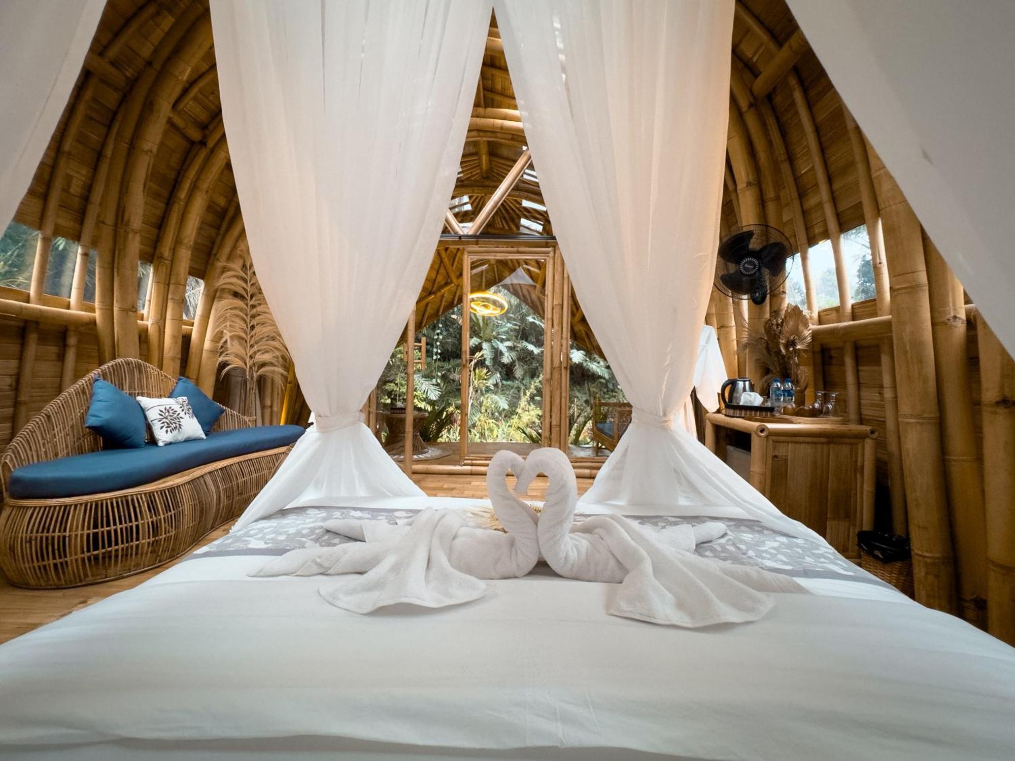 Вилла Bamboo House - Ecobreeze Сидемен Экстерьер фото