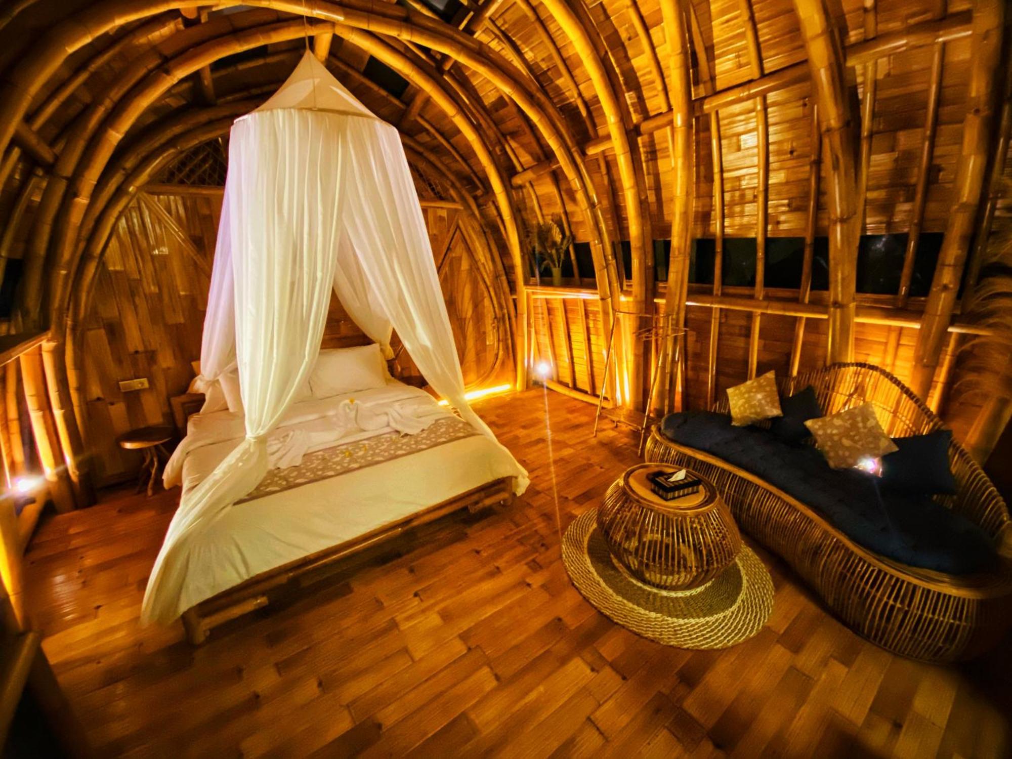 Вилла Bamboo House - Ecobreeze Сидемен Экстерьер фото