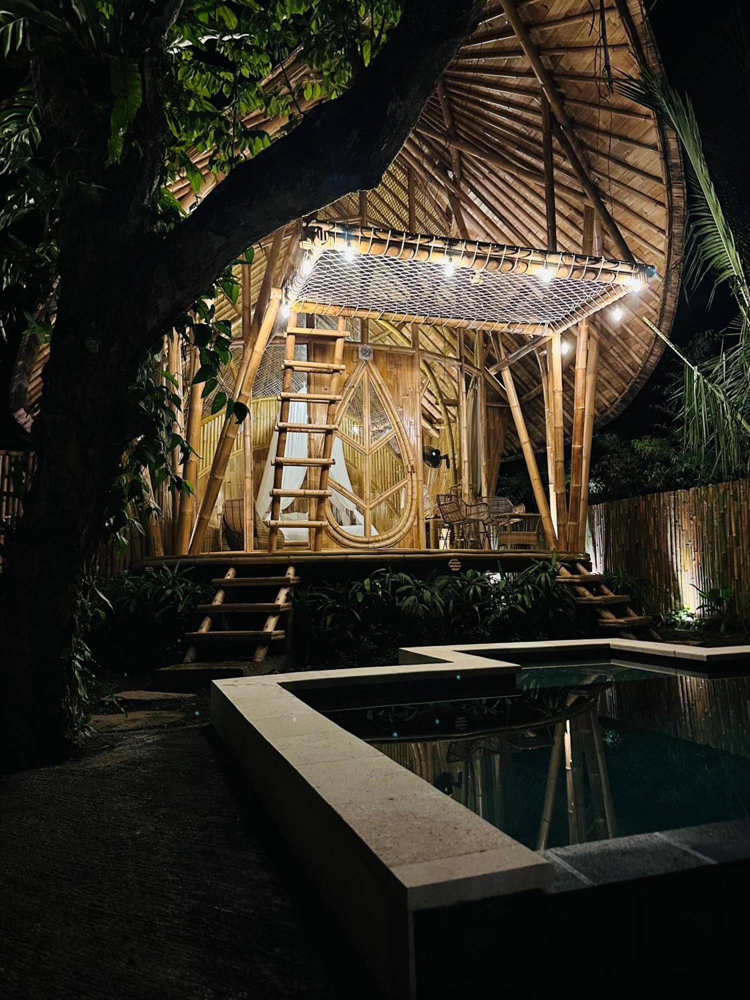 Вилла Bamboo House - Ecobreeze Сидемен Экстерьер фото
